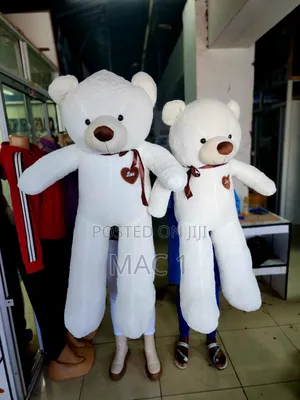 140cm / 120cm Giant White Teddy Bear Plush