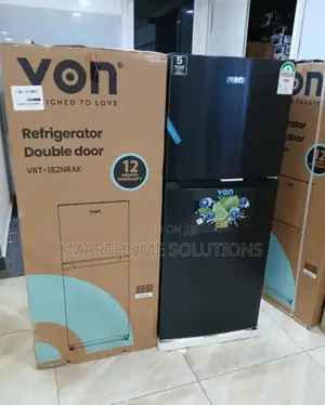 Von 182l Two Door No Frost Refrigerator VRT/182