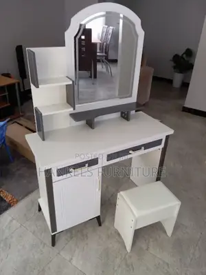 Black White Finest Dressing Table
