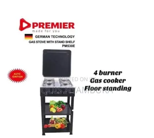 4 Burner Gas Stove With Stand/Premier 4burner Gas Stove
