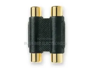 2 Rca Female to Female Ff Coupler Joiner