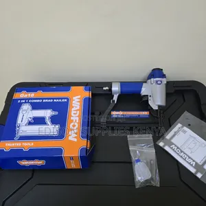 Brad Nailer Air Stapler Gun Wadfow 2 in 1 Combo Brad Nailers