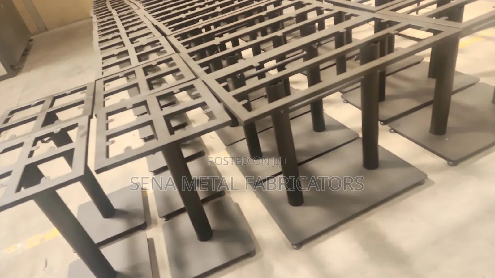 Sturdy Metal Table Base, Dining Table Base.