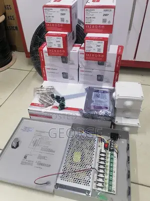8 CCTV Cameras Hikvision Complete Kit-