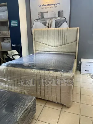 Chester Bed - Grey Cool 5*6 Bed