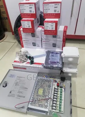 8 Hikvision 1080p 2mp Complete CCTV Cameras System Pack