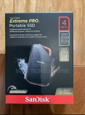 Sandisk E81 Extreme Pro Portable External SSD V2 4tb