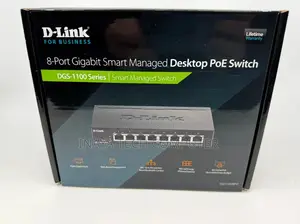 D-Link DGS-1100-08p Smart Managed Poe Switch