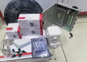 Hikvision 2mp 3cameras With 4channel DVR C CCTV Kit.