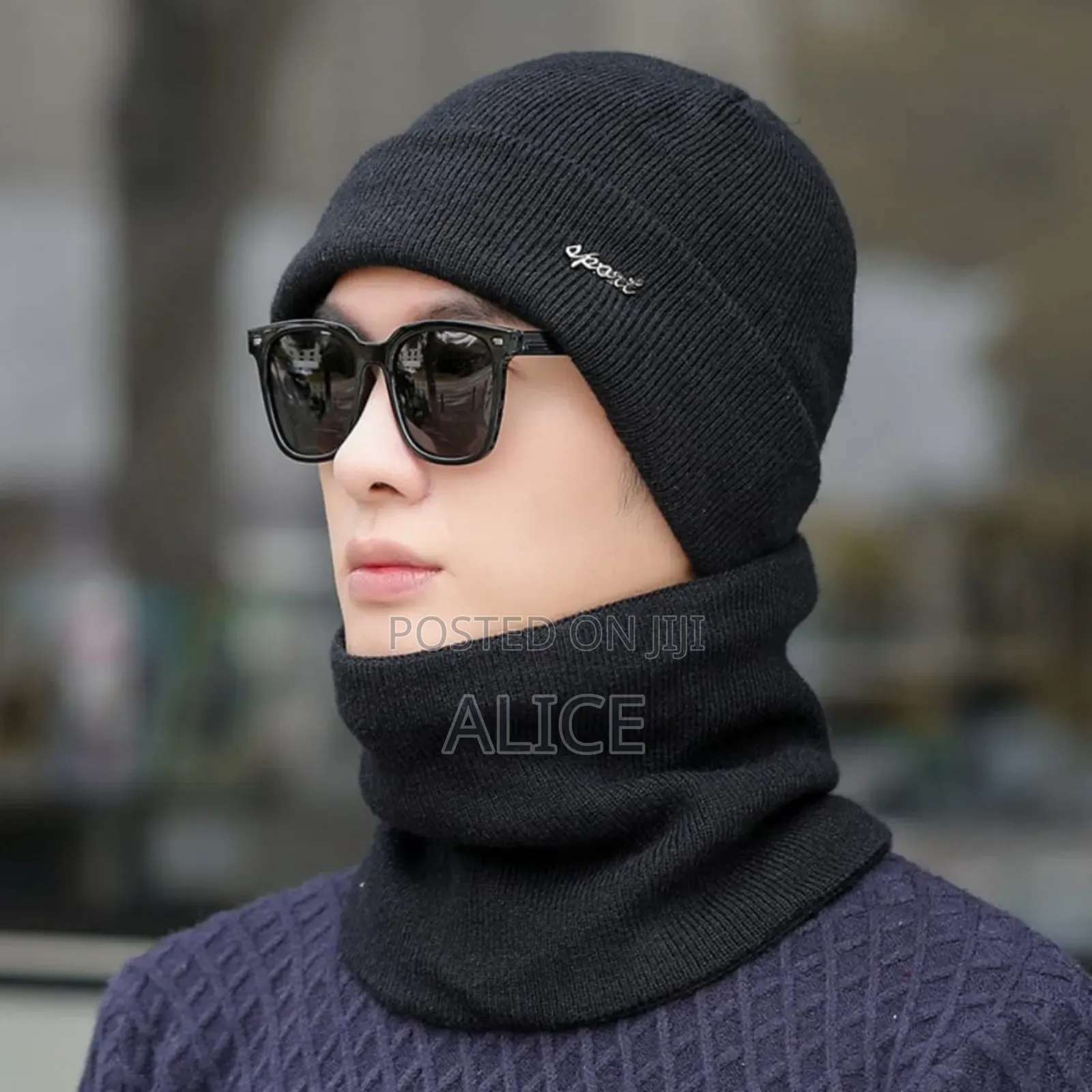 Men Scarf and Marvin
