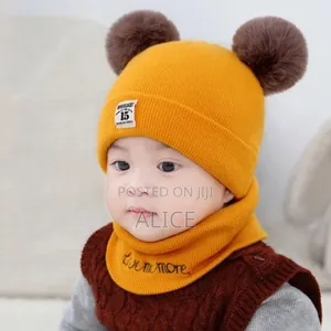 Classy Kids Hat And Scarf