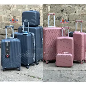 4 In1 Travel Suitcase Bags - Rubber Case - Unbreakable