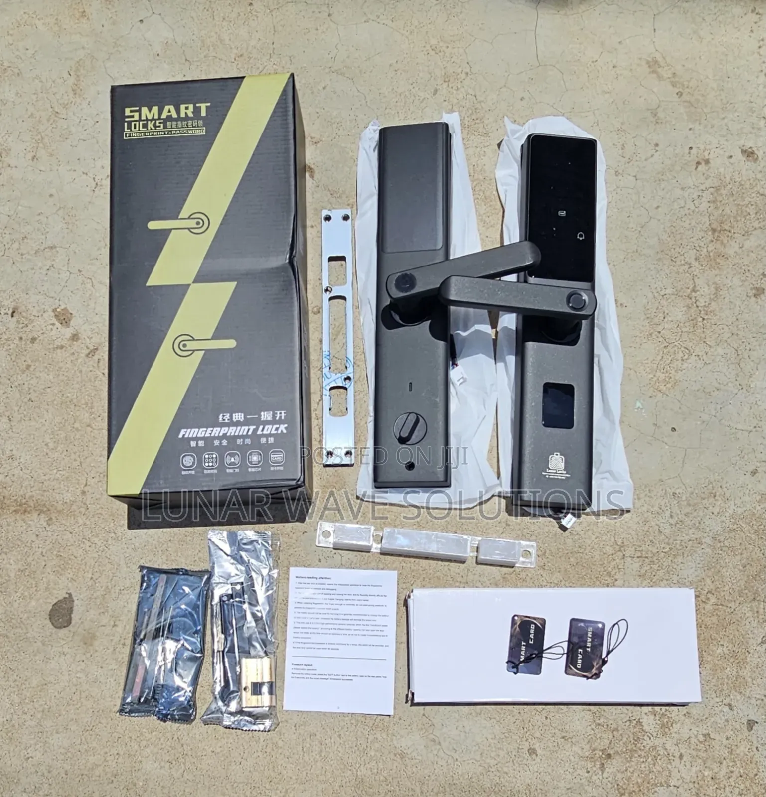 Lunar Smart Lock With Biometrics