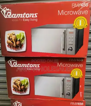 With Warranty Ramtons Digital Glass Microwave, 700w - 20l