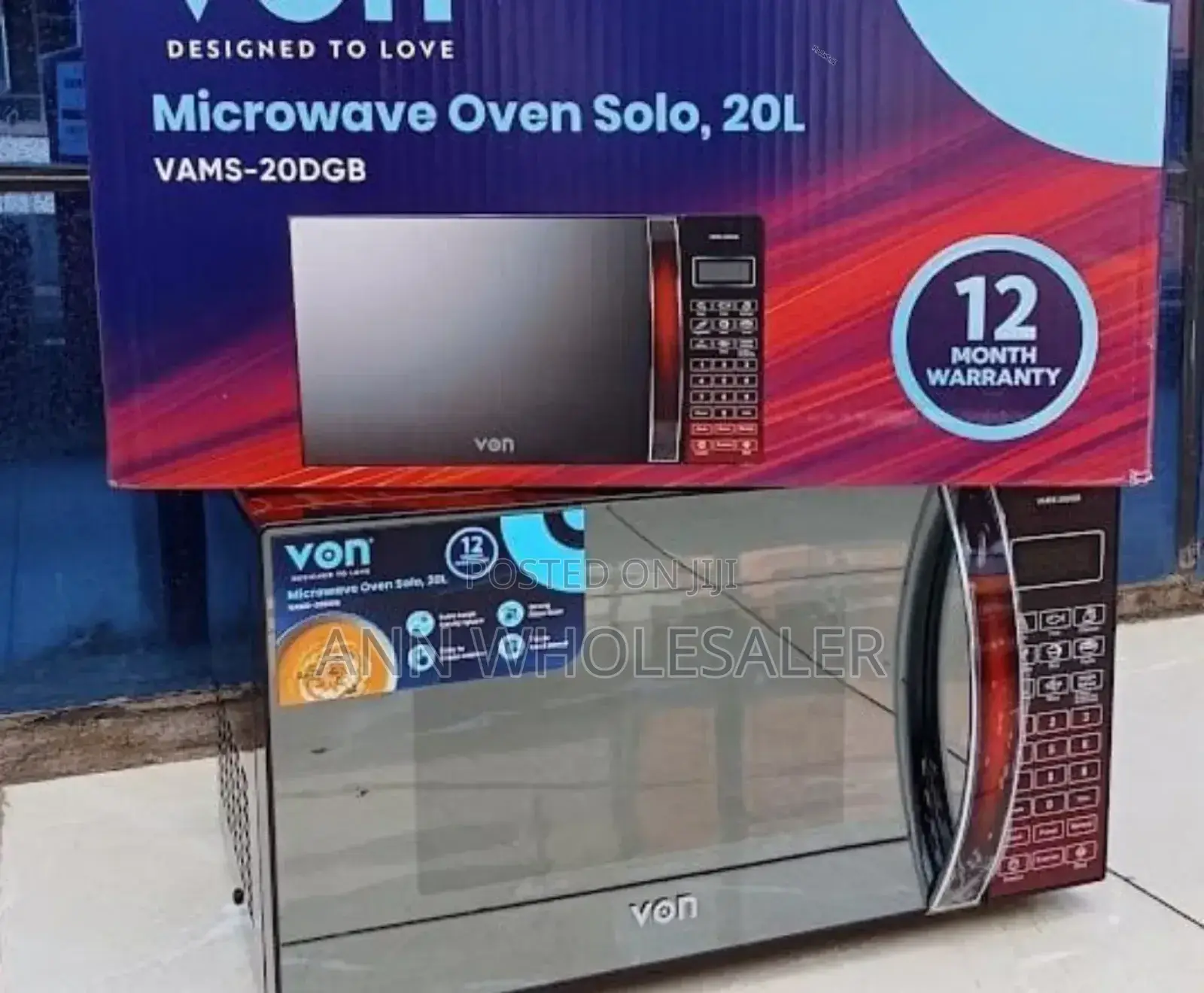 New Arrival *Von Microwave 20l Digital 20dgb