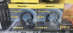 Awei A997bl Bluetooth Foldable Gaming Headphones With Mic