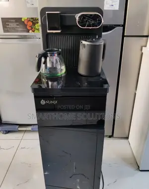 Black Nunix A1c Bottom Hot and Cold Water Dispenser B/N