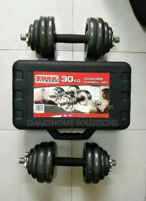 30kgs Chrome Dumbells Adjustable