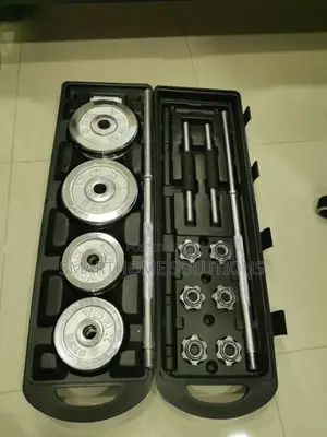Chrome Adjustable 50kgs Dumbells