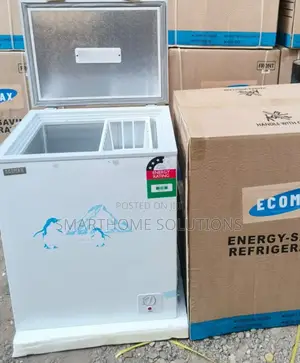 White Ecomax 119 Litres Deep Freezer Efr-119