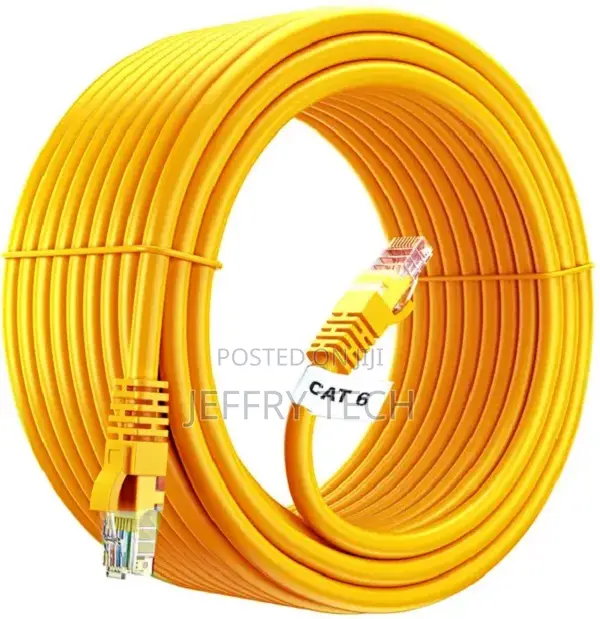 Ekaaz Lan Cable 5m Rj45 Cat-6 Ethernet Patch Internet Cable