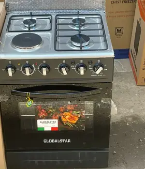 60*60 Globalstar 3+1 Standing Cooker With Electric Oven Gc3