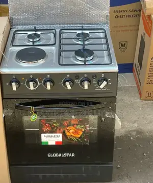 60*60 Globalstar 3+1 Standing Cooker Plus Electric Oven Gc3
