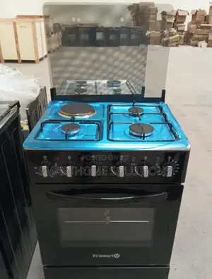 50*55 Volsmart 3+1 Jet Standing Cooker + Electric Oven V1