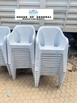 Gray Chair Strong and Stable Skyplast Plastic Chair