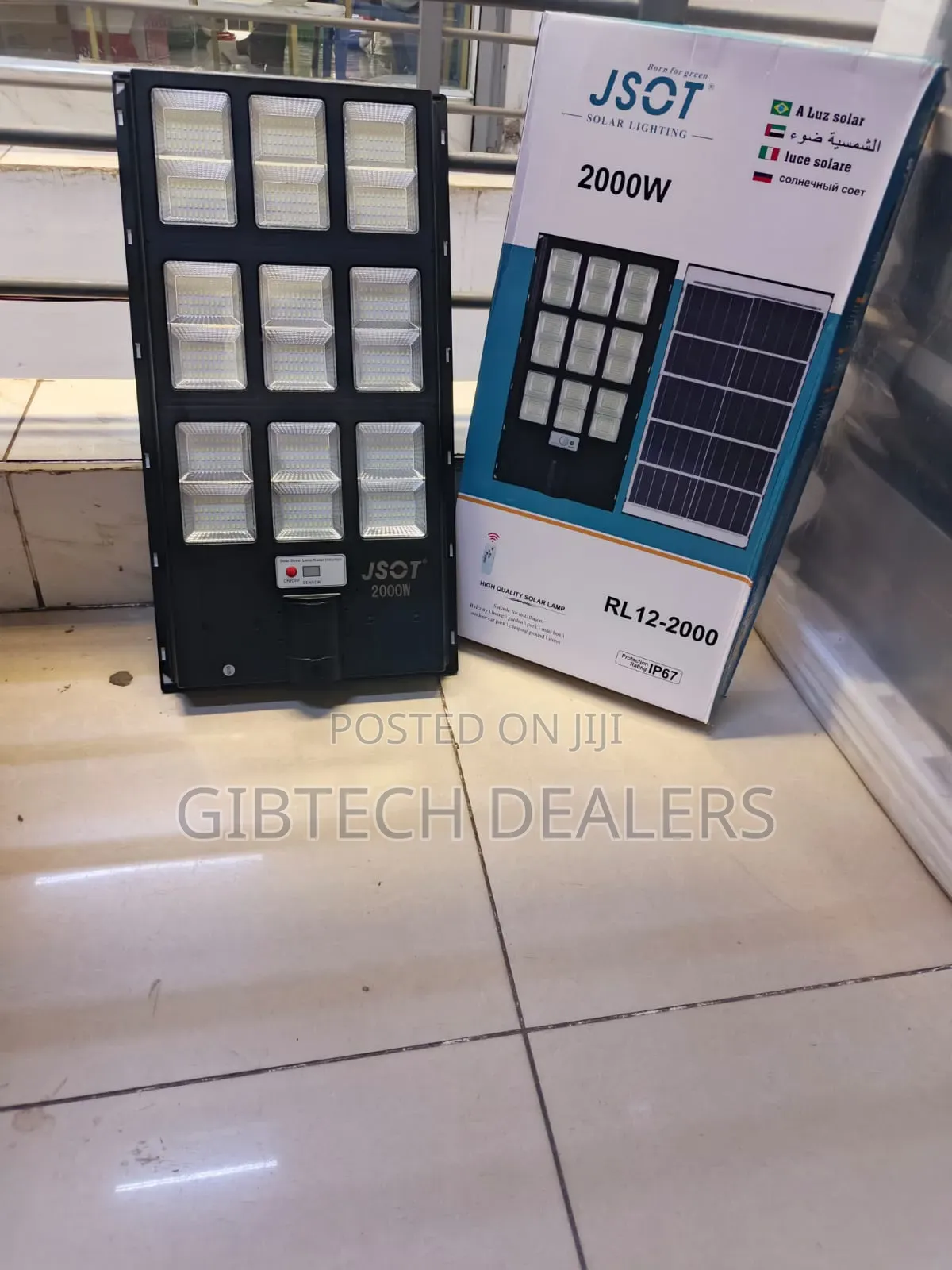 2000w Solar Security Street Lights