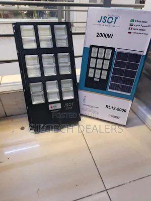 Jsot 2000 Watts Solar Security Street Light