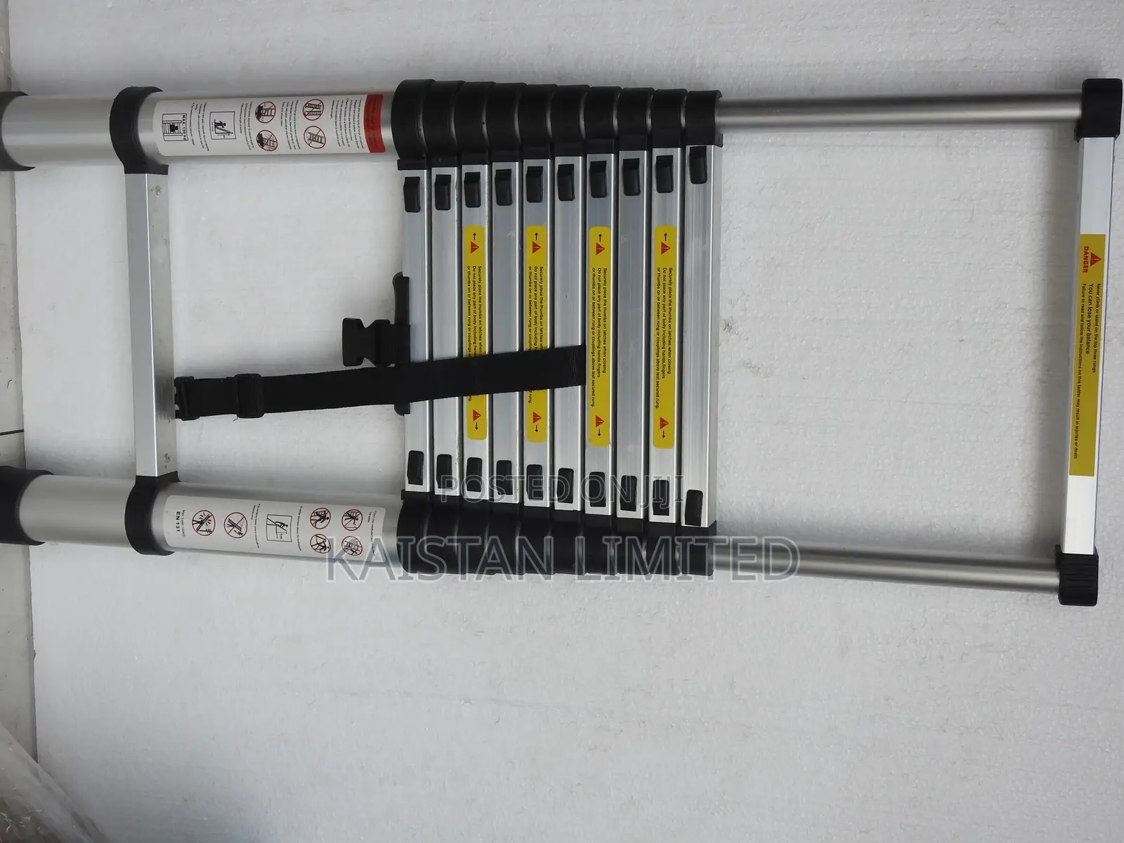 Aluminum Single Telescopic Ladder