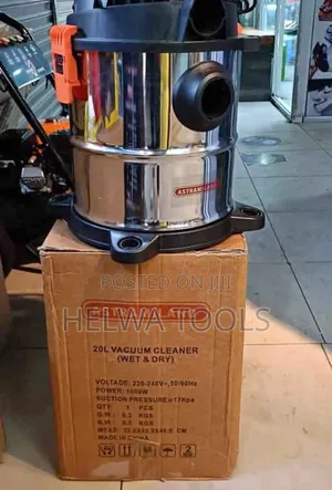 Vacuum Cleaner Wet and Dry 20 Litres