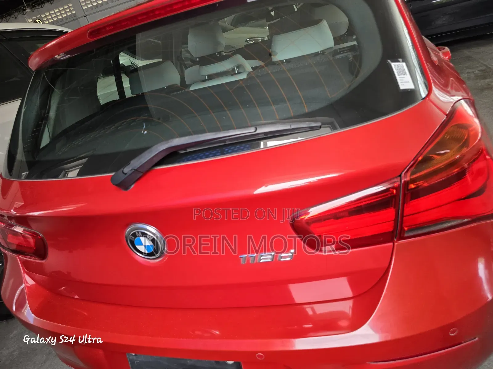 BMW 118d 2018 Red
