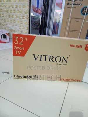 Vitron 32" Smart Android Frameless Tv (Bluetooth, Wifi)