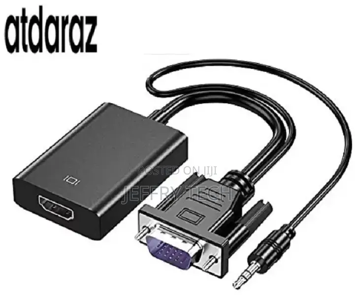 Atdaraz Vga to Hdmi Converter Adapter With Audio Support 108