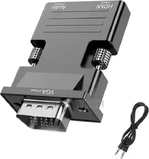 Doobuy Hdmi Cable 1 M Hdmi to Vga Adapter Converter, Audio