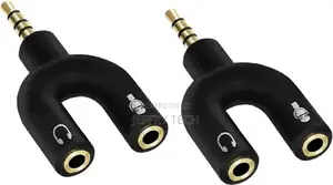 Wolf Tv-Out Cable 3.5mm Audio Jack to Headphone Microphone S