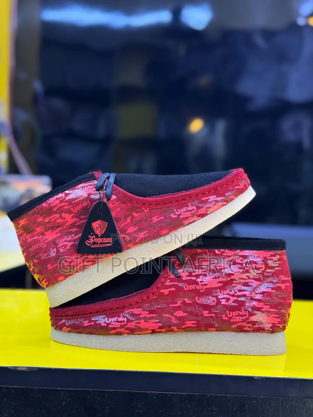 Clarks Originalstm X Popcaanmusic “Red Camo “