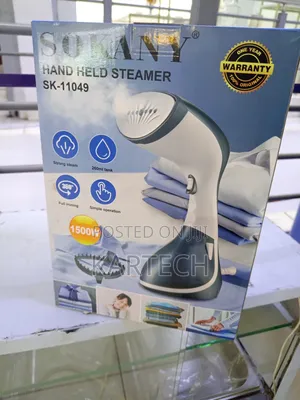 Sokany 1500w Garment Steamer (Sk-11049) Handheld