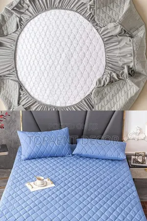 Grey and Ocean Blue 4by 6 Kids Urine Mattress Protector