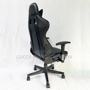 Office Chairs: Black Gaming Chair for Office Home Leather