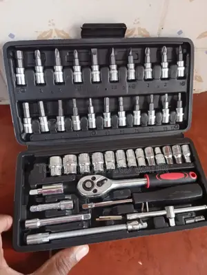 Brand New 46pc Tool Set With Dr Universal Joint