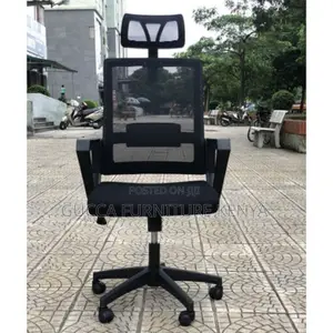 Office Chairs: Modern High Headrest Mesh Office Chair