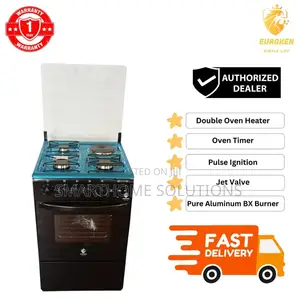 50×55 Euroken 3+1 Standing at Cooker With Electric Oven Cooker