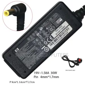 30w 19v 1.58a Ac Adapter for Hp Compaq Mini 110-1000 Series