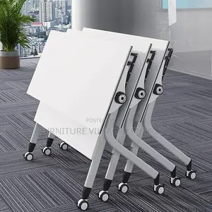 Foldable Meeting Tables - 120cm X 60cm in White