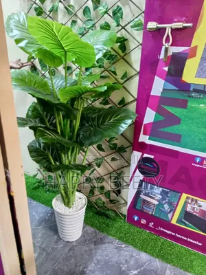 1.5m Tall Monstera Artificial Plant With Bucket and Pebbles