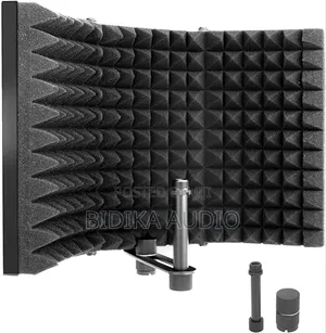 Microphone Studio Isolation Shield Sound Absorber 3-Panel