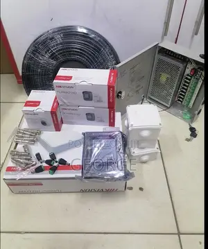 New 3 Hikvision Complete 2mp 4 Channels Kit